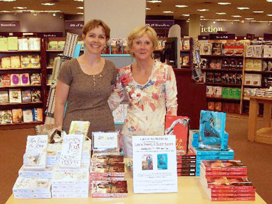 Susan and Laura Drewry at Chapters Metrotown